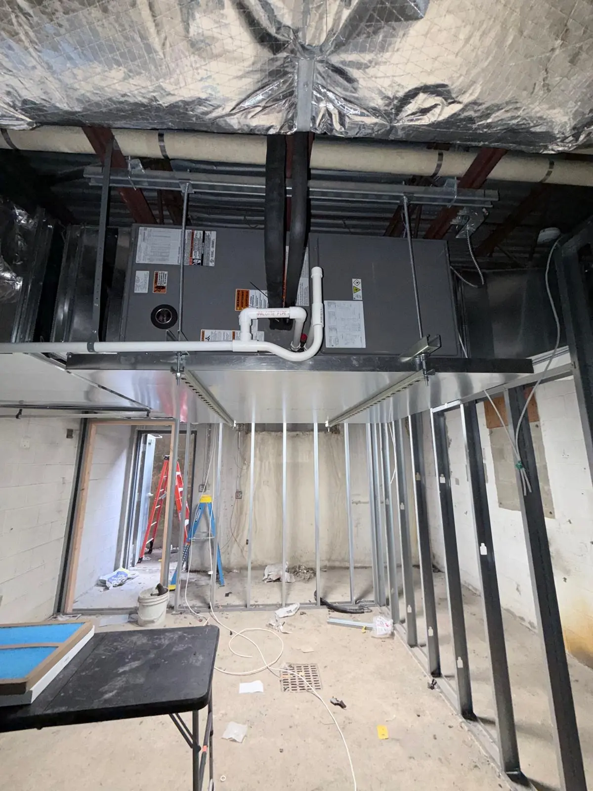 New ductwork installation in New Jersey