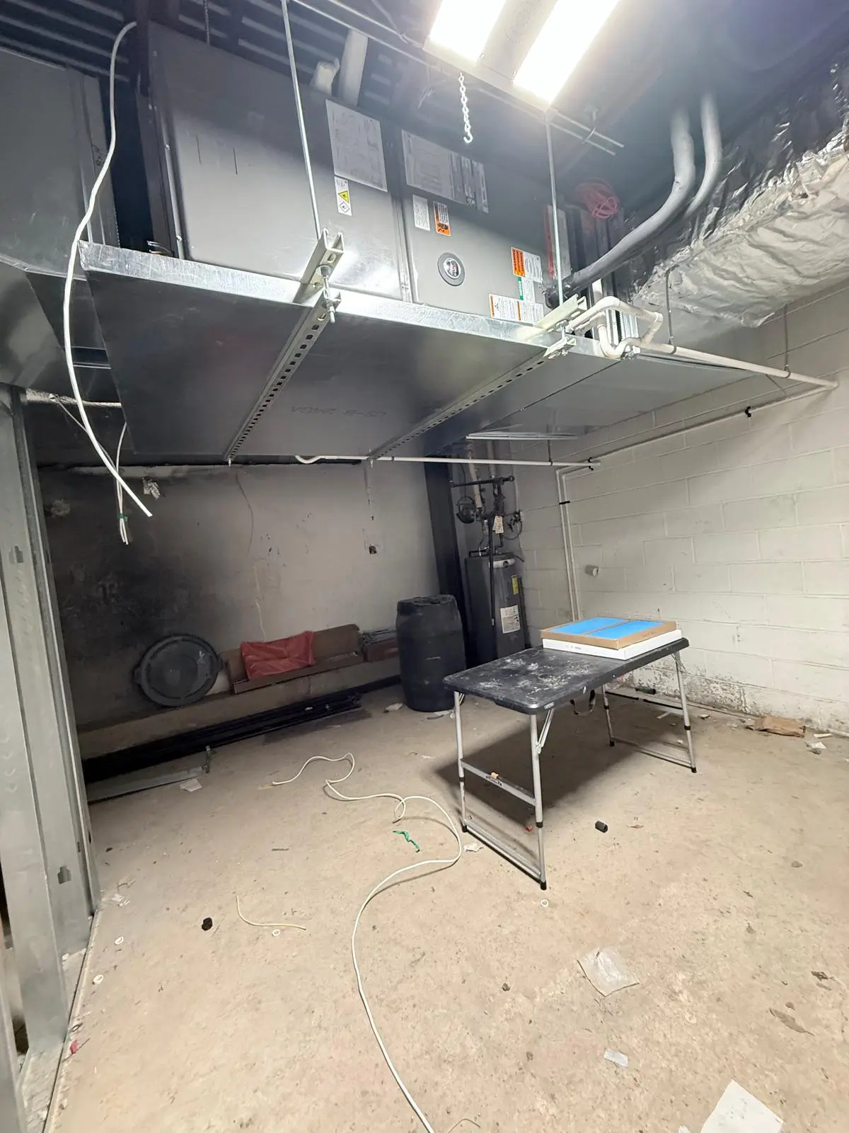 HVAC installation in a New Jersey home