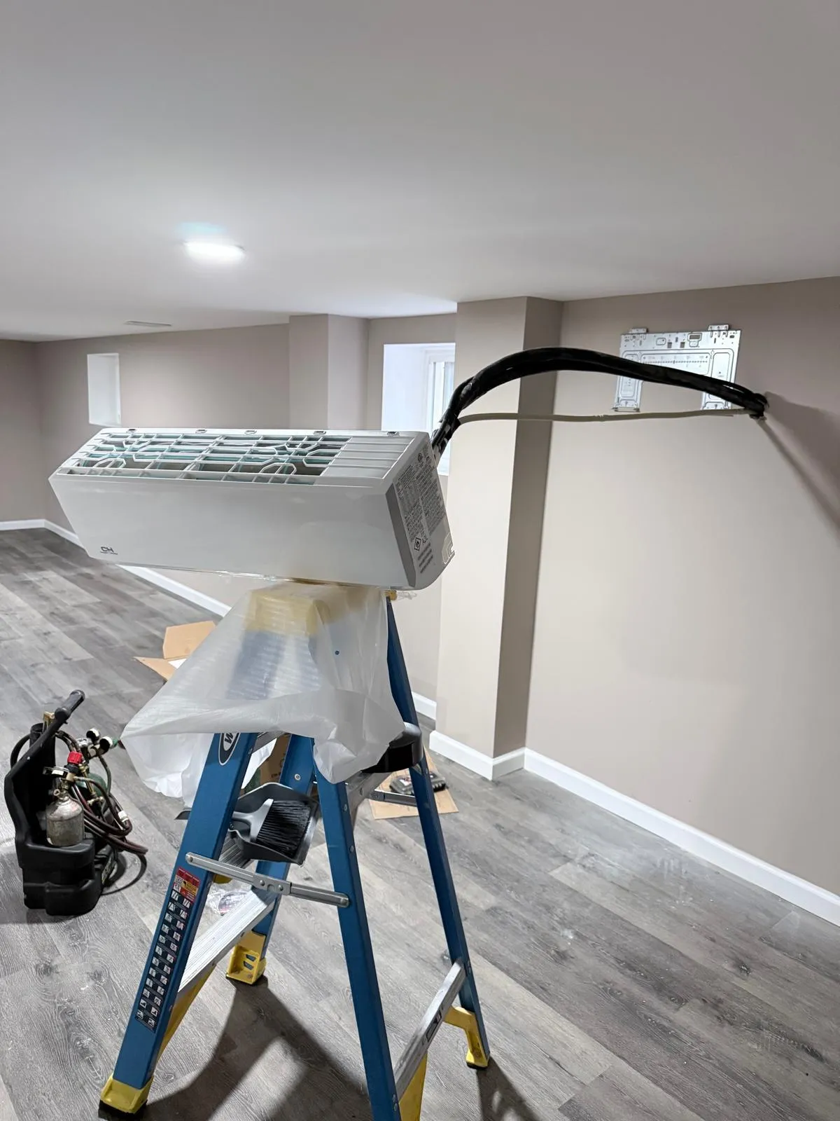 Ductless mini split installed in New Jersey